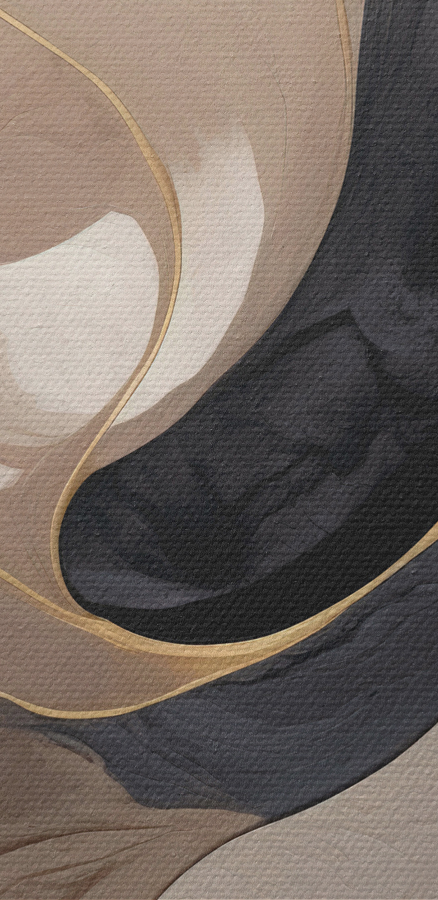 Een close-up van een schilderij