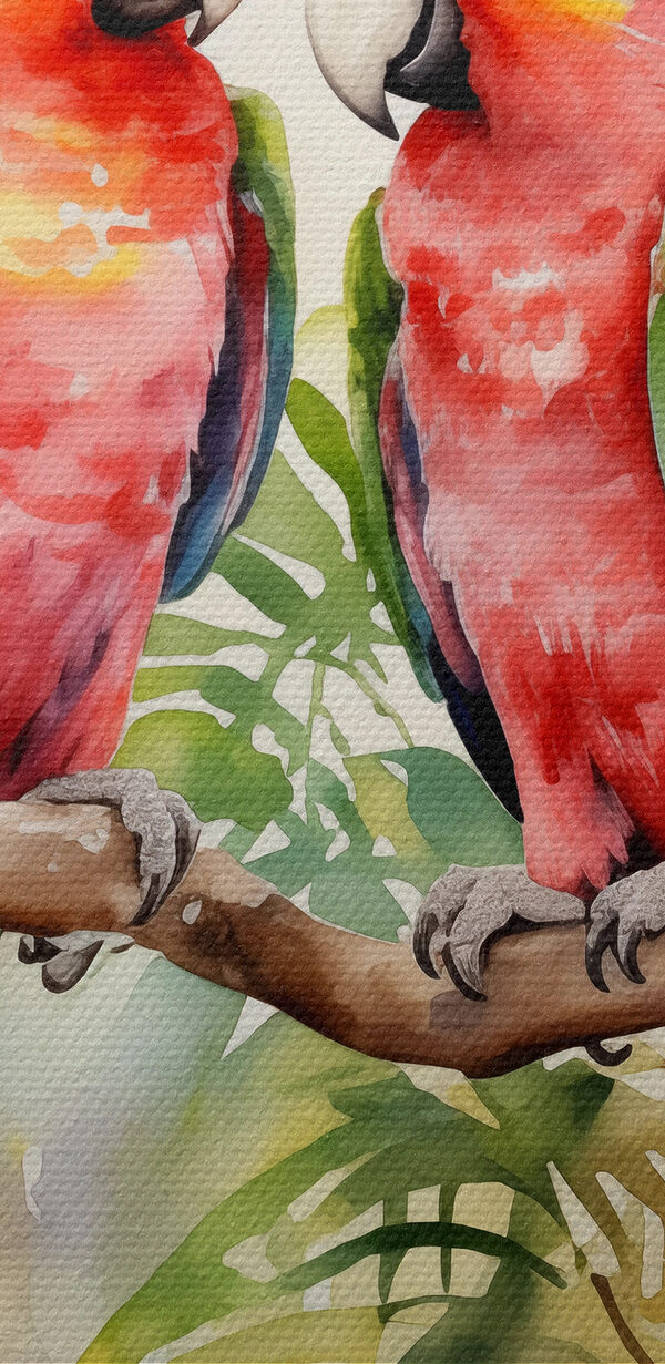 Twee vogels op een tak Twee vogels op een tak