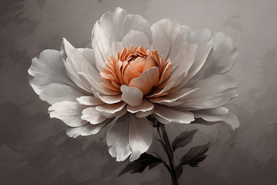 Een close-up van een bloem Een close-up van een bloem