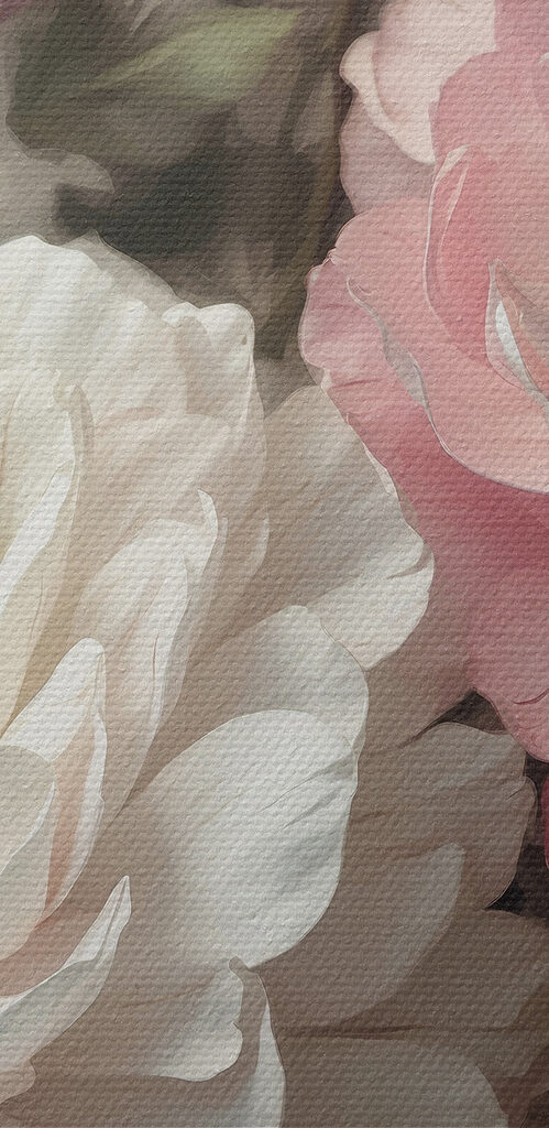 A group of flowers in a bouquet
