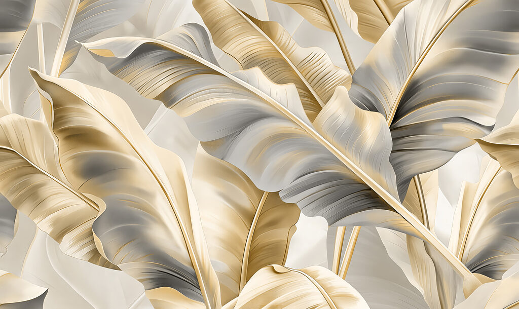 Een close-up van een blad Een close-up van een blad