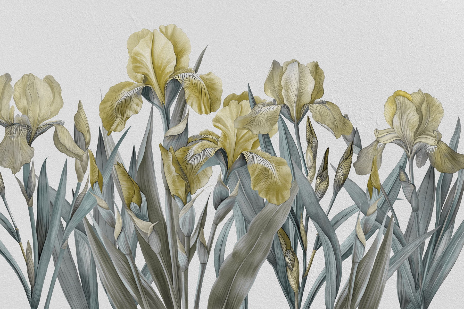 A group of yellow flowers