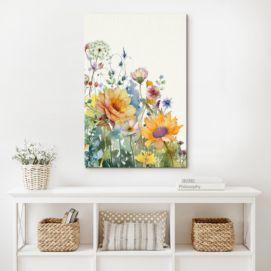 Een close-up van bloemen
