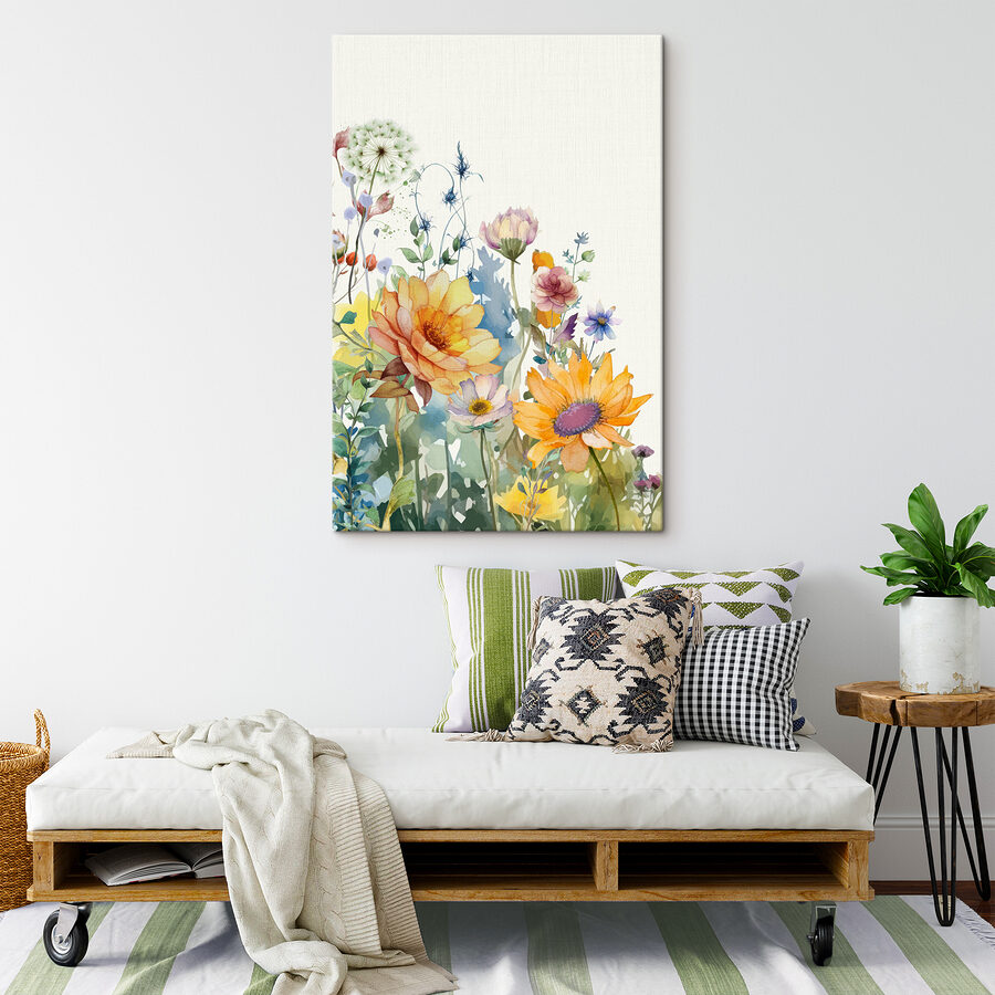 Een close-up van bloemen