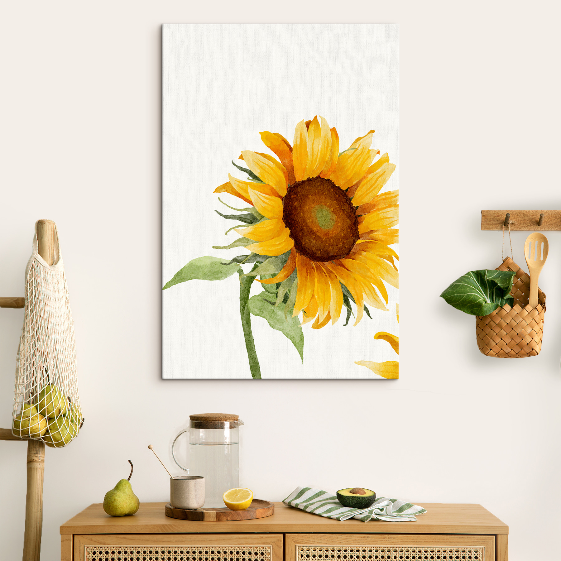 A close up of a sunflower