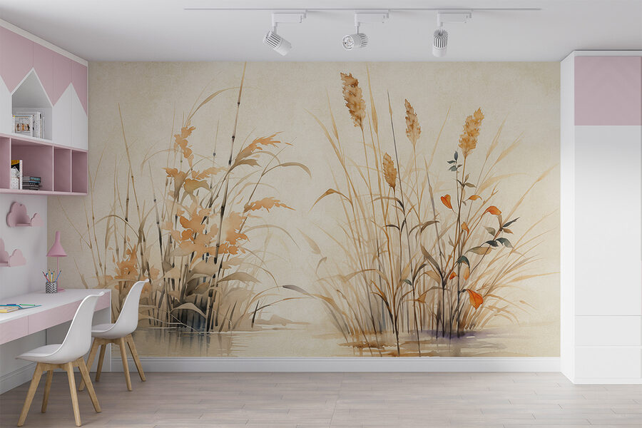 Aquarel van planten