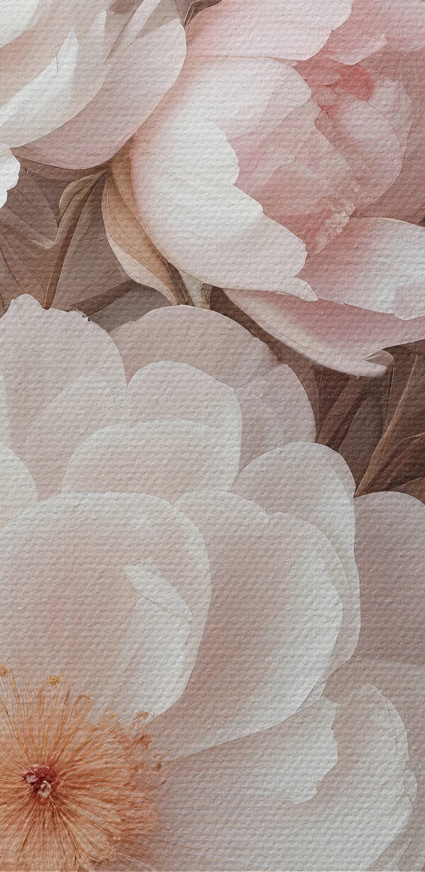 Groep witte en roze bloemen Groep witte en roze bloemen