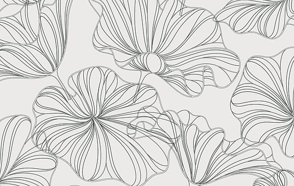 Bloemenpatroon op witte achtergrond Bloemenpatroon op witte achtergrond