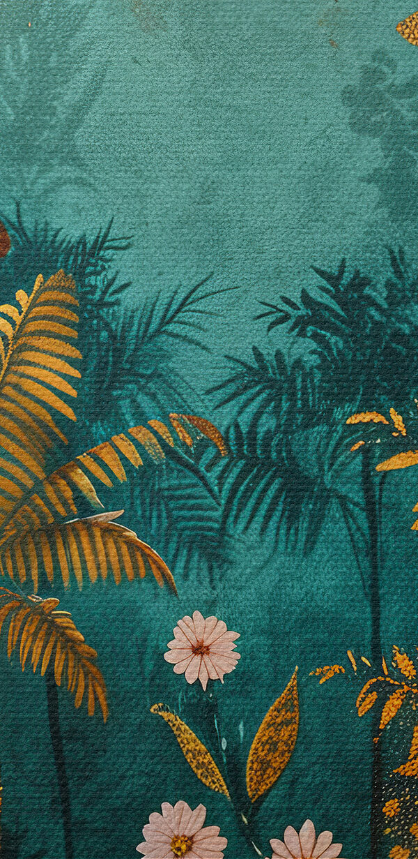 Painting of animals in a jungle Painting of animals in a jungle