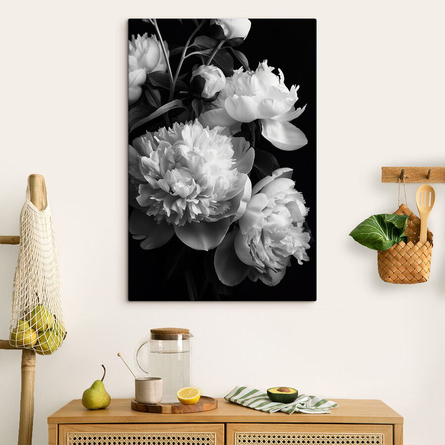 Groep witte bloemen