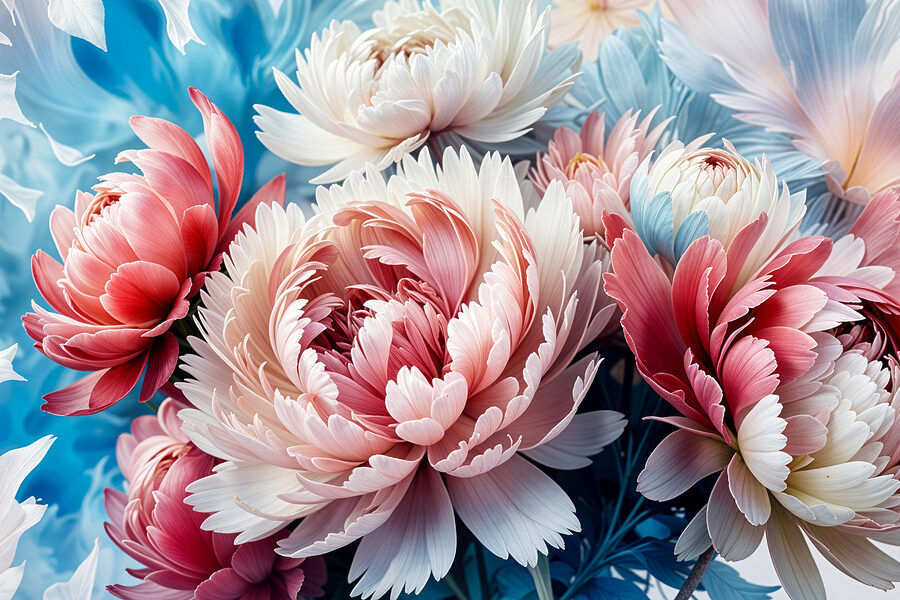 Close-up van bloemen