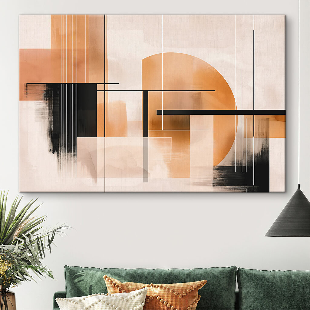 Painting of a city