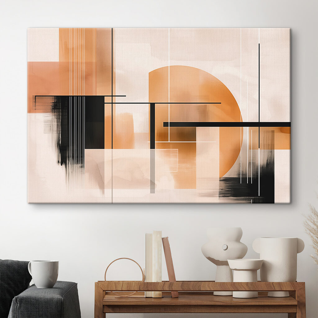 Painting of a city