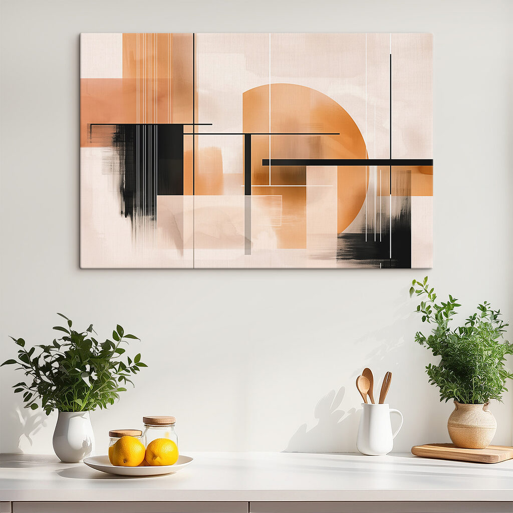 Painting of a city