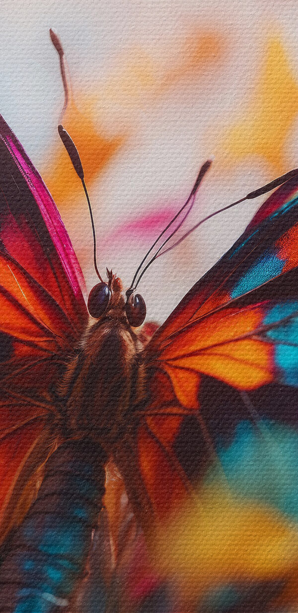 Vlinder op een bloem Vlinder op een bloem