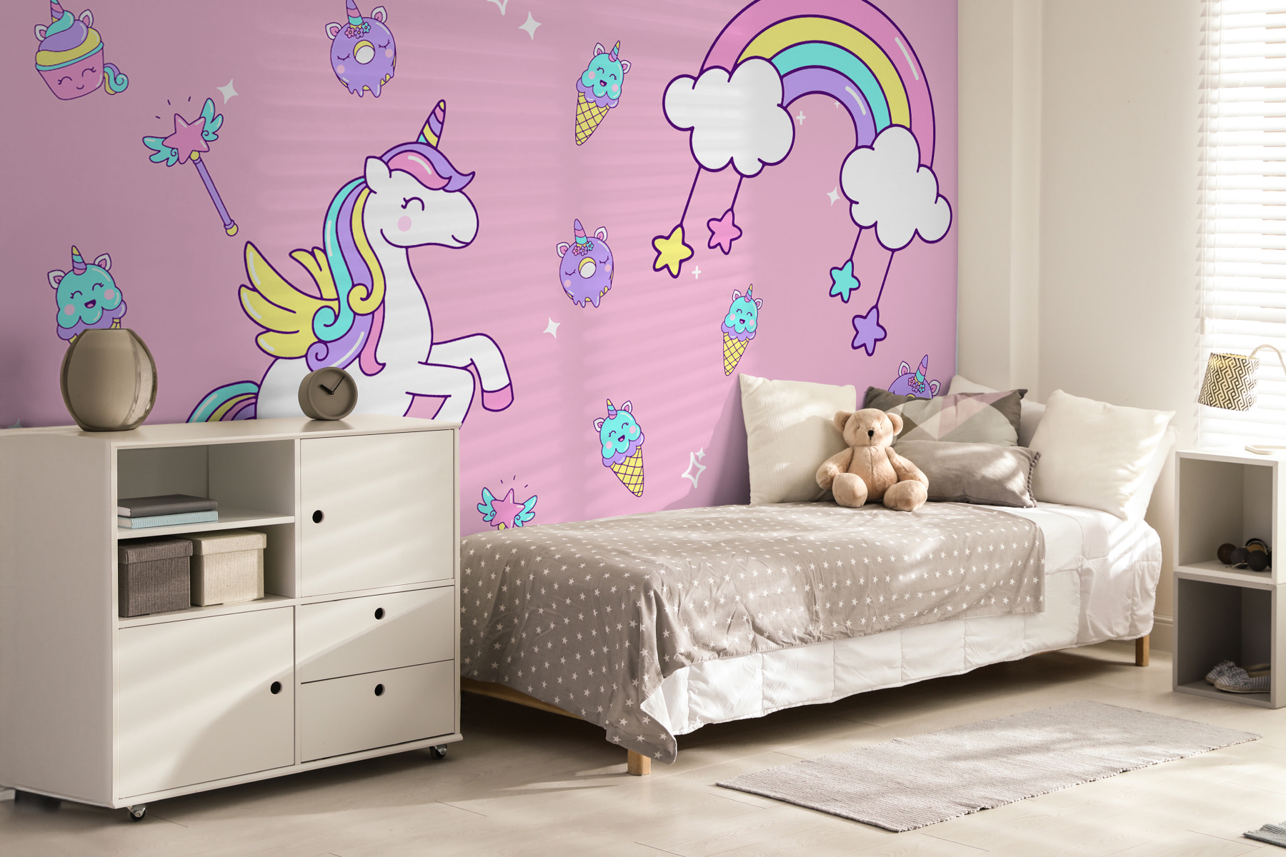 Unicorn and ice cream and ice cream Unicorn and ice cream and ice cream