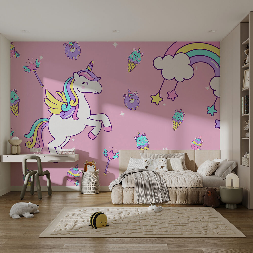 Unicorn and ice cream and ice cream Unicorn and ice cream and ice cream