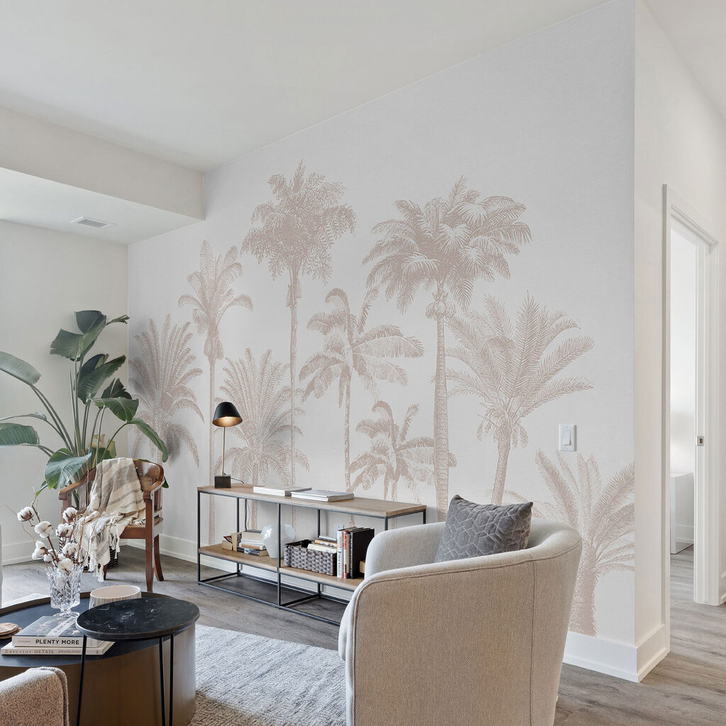 Group of palm trees Group of palm trees