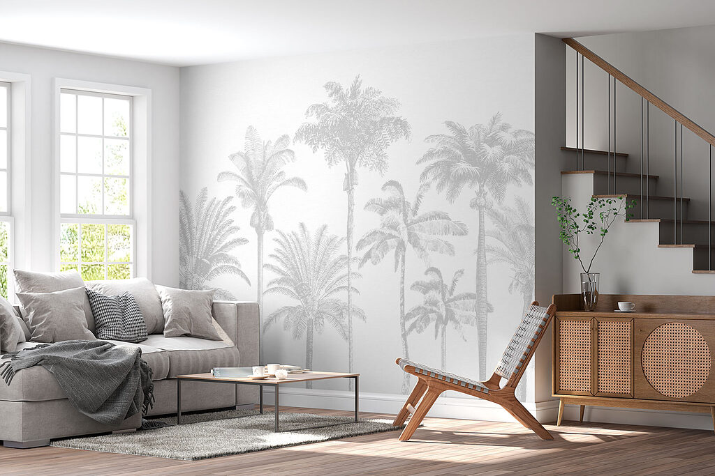 Group of palm trees Group of palm trees