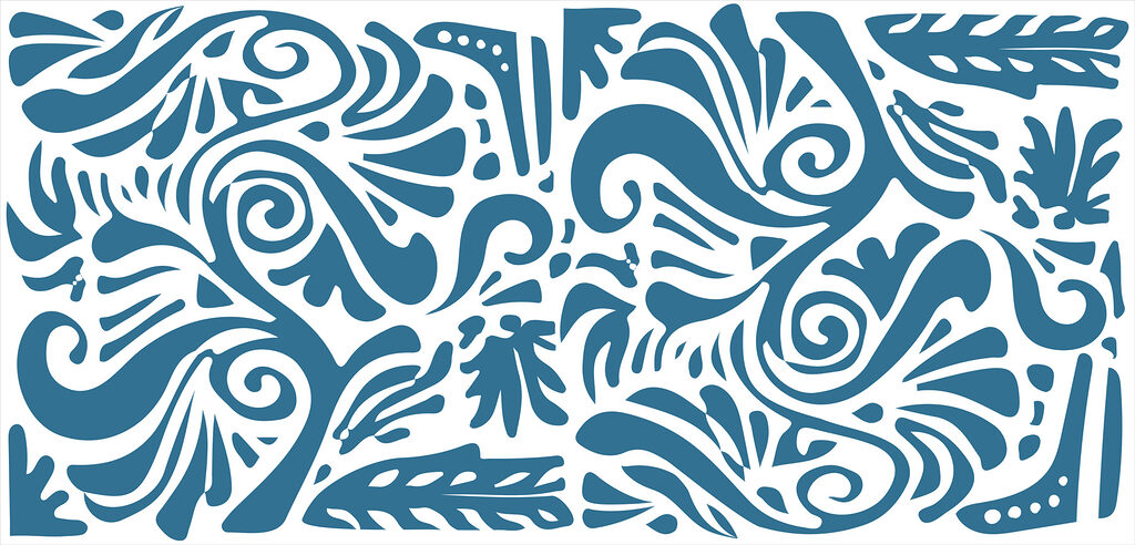 Blauw en wit patroon Blauw en wit patroon