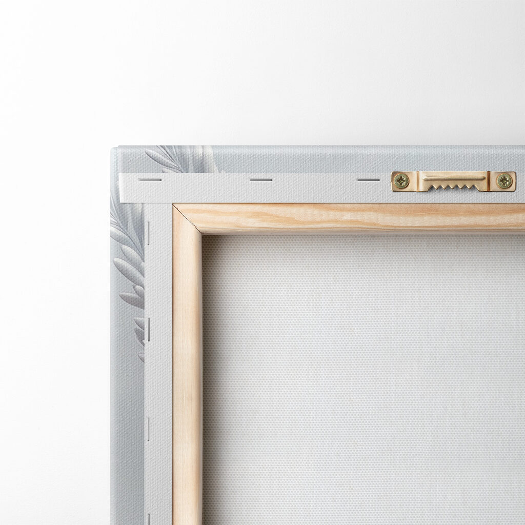 White flower with white leaves