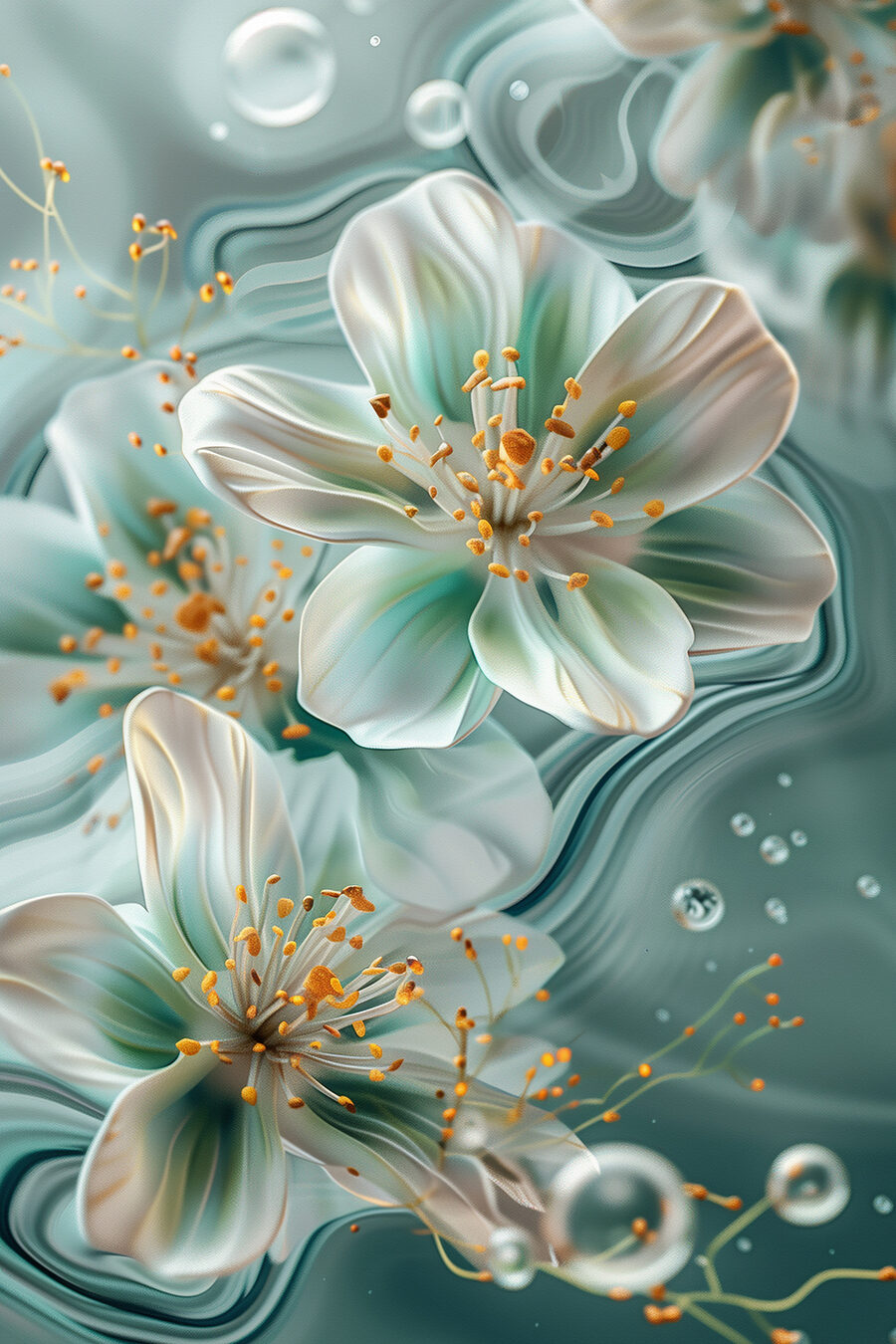 Close-up van bloemen