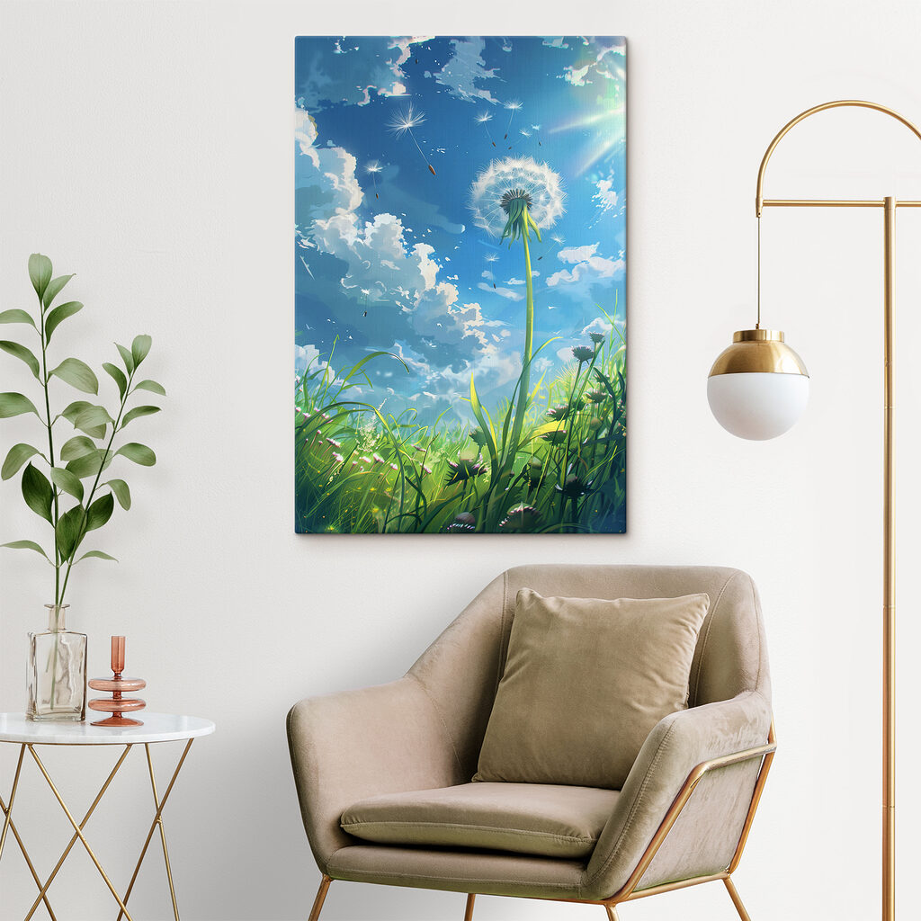 Dandelion in the sky Dandelion in the sky