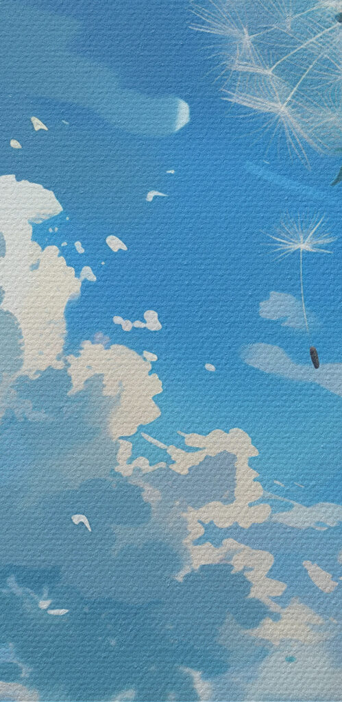 Dandelion in the sky Dandelion in the sky