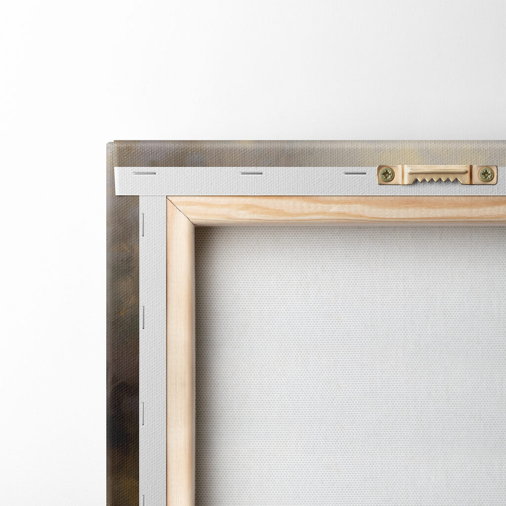 White horse running in a field