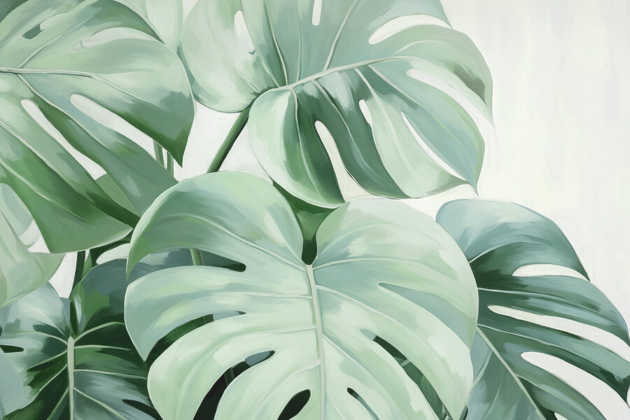 Close-up van een plant