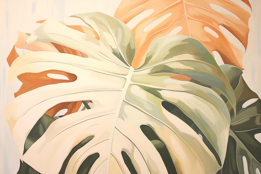 Close-up van een blad