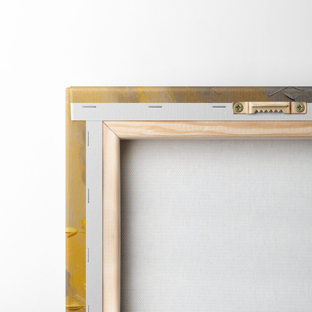 Vase with yellow flowers Vase with yellow flowers