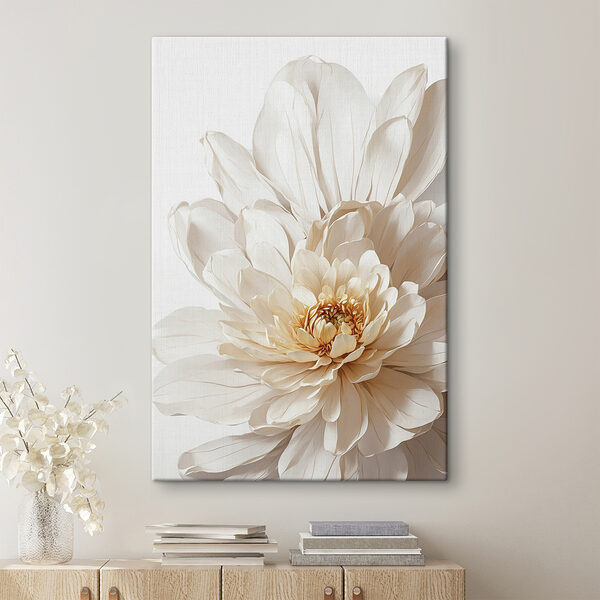 Close-up van een bloem Canvas Schilderijen Close-up van een bloem