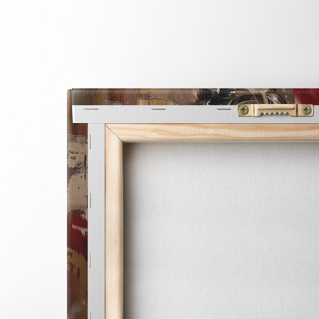 Painting of a woman in a red dress Painting of a woman in a red dress