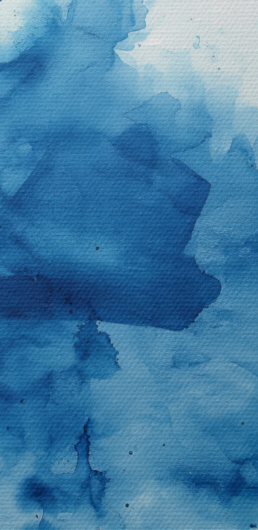 Blauw en wit aquarel Blauw en wit aquarel