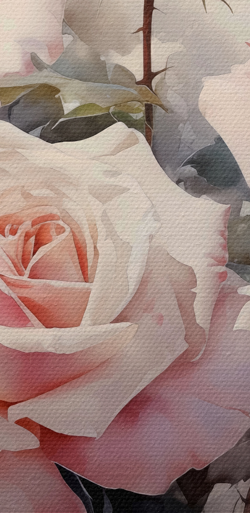 Groep roze rozen
