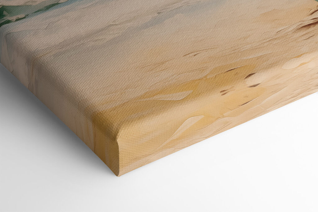 Group of surfboards on a beach