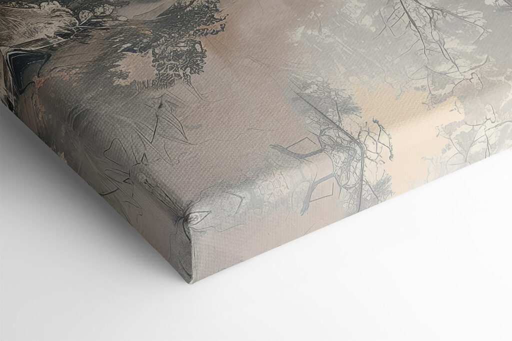 Lake with trees and birds Lake with trees and birds