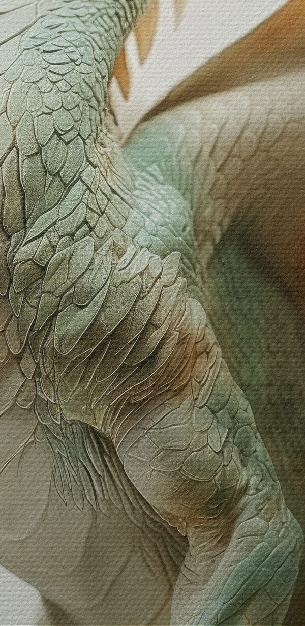 Standbeeld van een draak Standbeeld van een draak