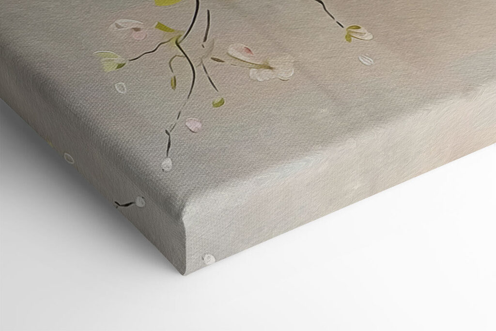 Painting of flowers in a vase