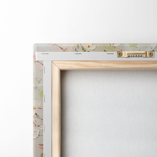 Schilderij van bloemen in een vaas Schilderij van bloemen in een vaas
