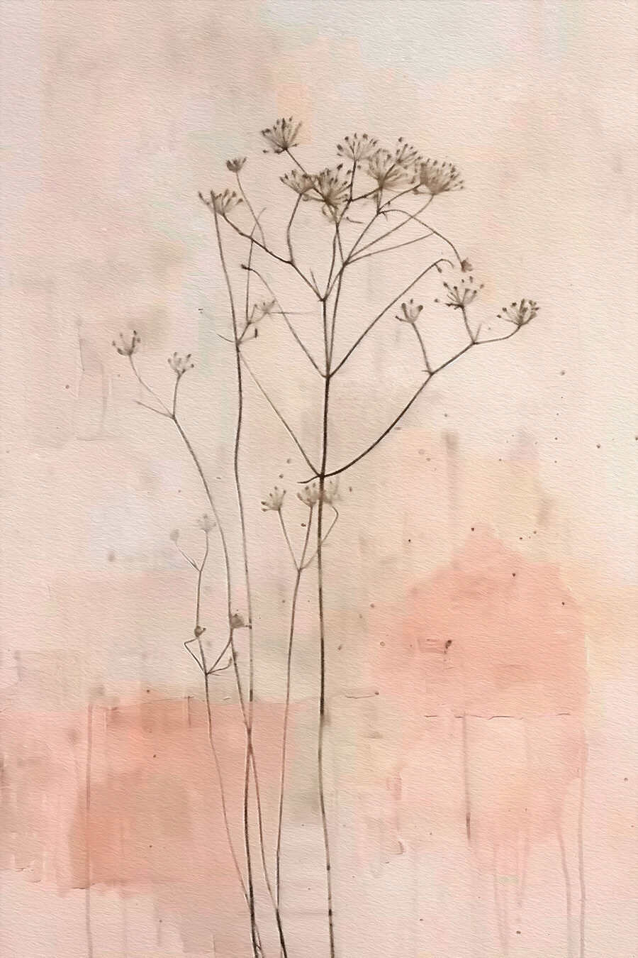Plant met bloemen erop