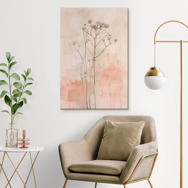 Plant met bloemen erop Plant met bloemen erop