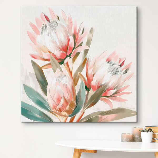 Close-up van bloemen Canvas Schilderijen Close-up van bloemen