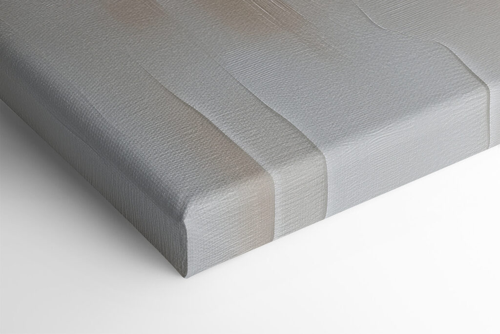 White and brown wavy lines