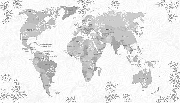 Kaart van de wereld Kaart van de wereld