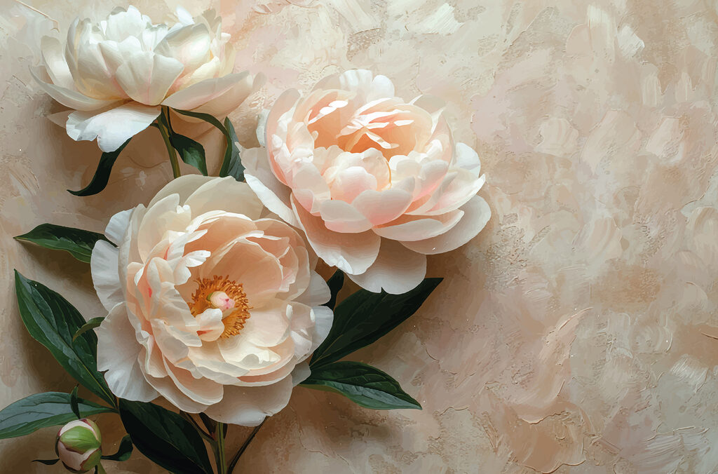 Groep witte bloemen Groep witte bloemen