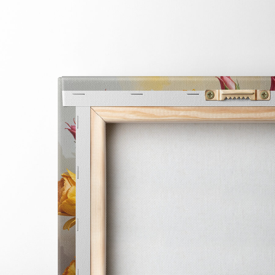 Boeket bloemen op een tafel