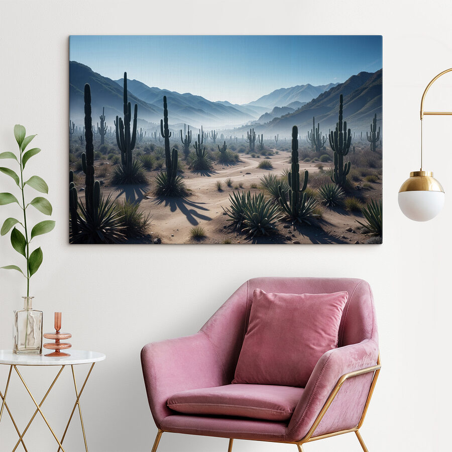 Cactus in een woestijn