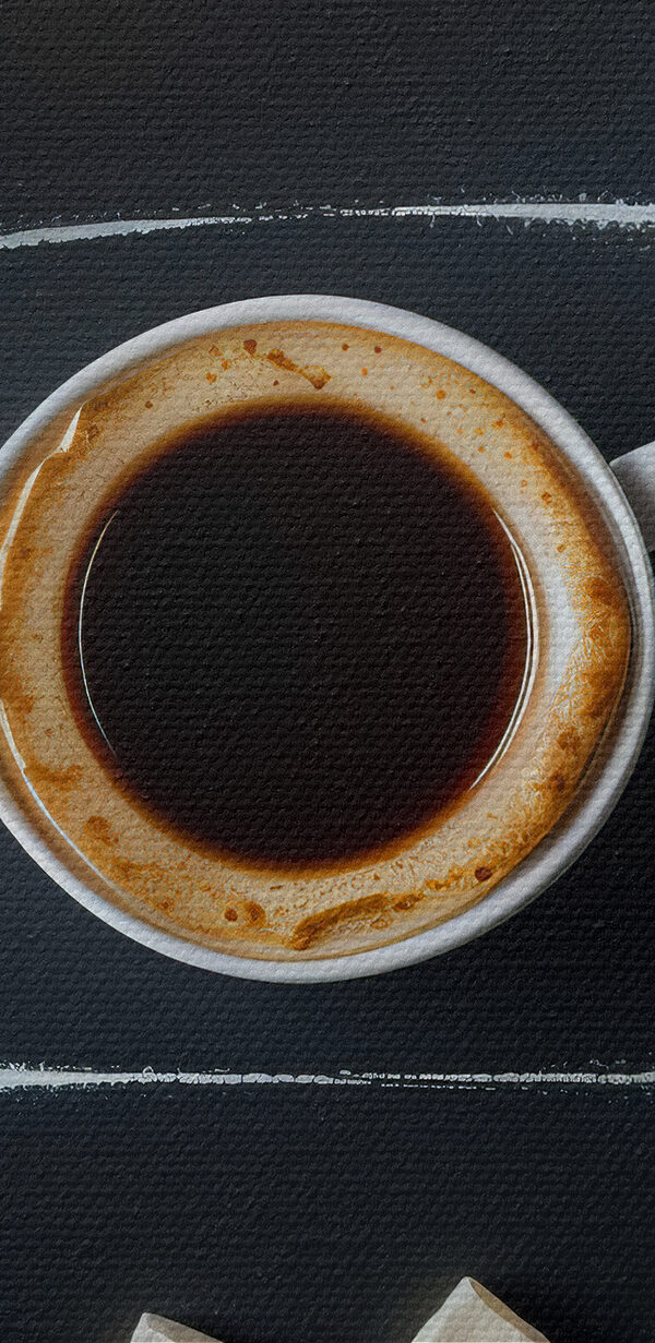 Tic tac toe game with coffee and marshmallows Tic tac toe game with coffee and marshmallows